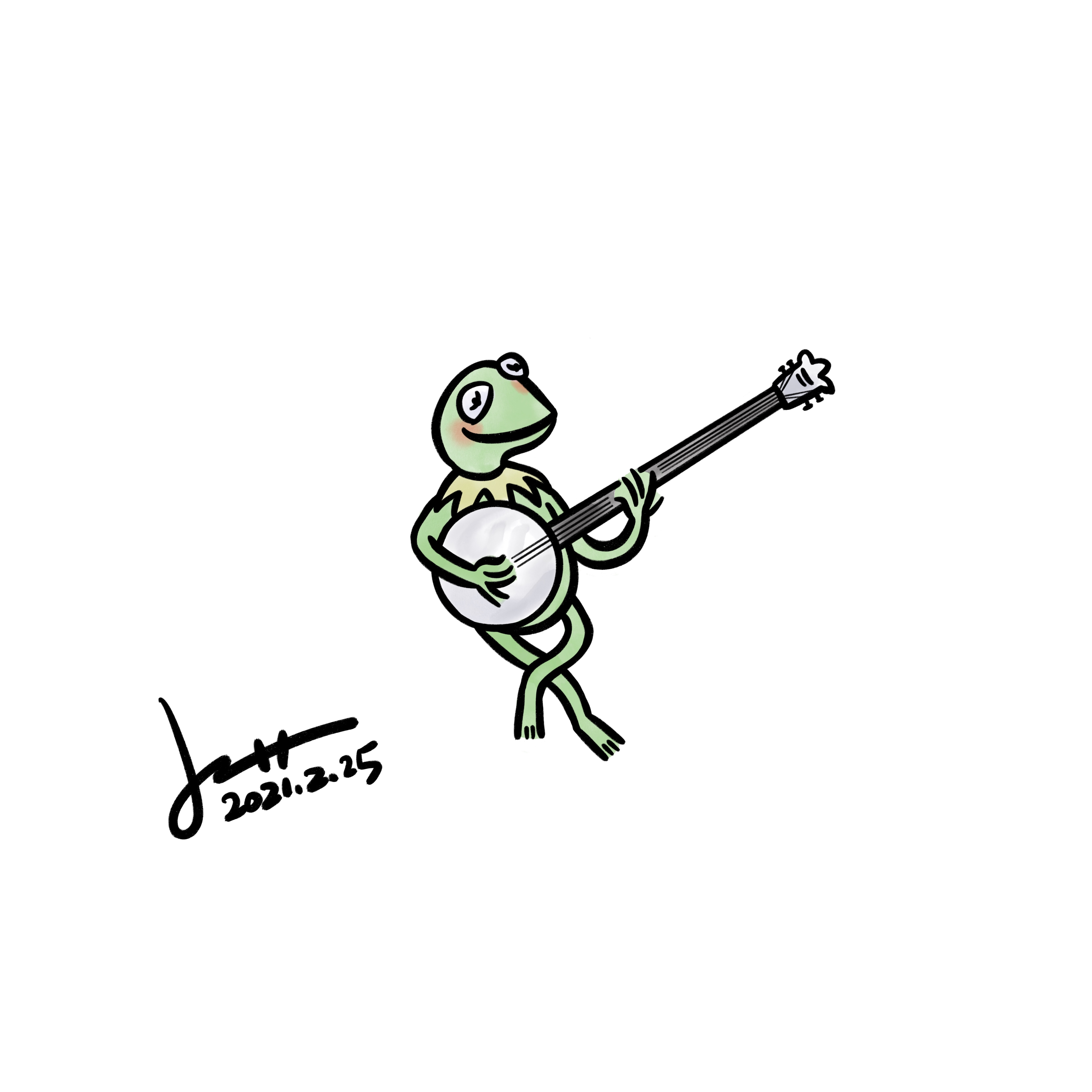 Kermit the Frog – Drawings – MarchBox